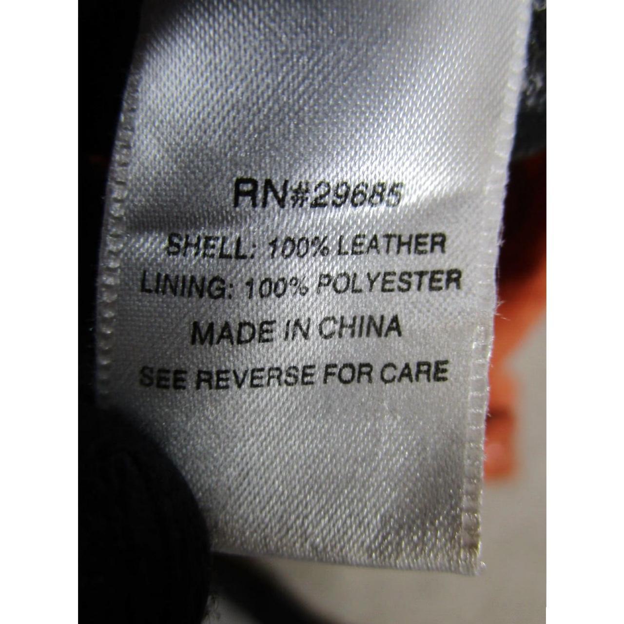 Women's Leather Jacket - Orange - M – Pendleton J… - image 4