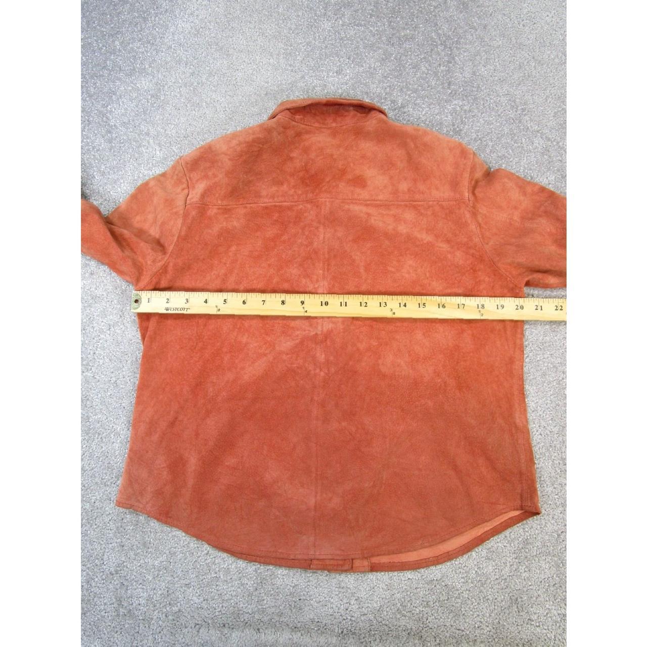 Women's Leather Jacket - Orange - M – Pendleton J… - image 6