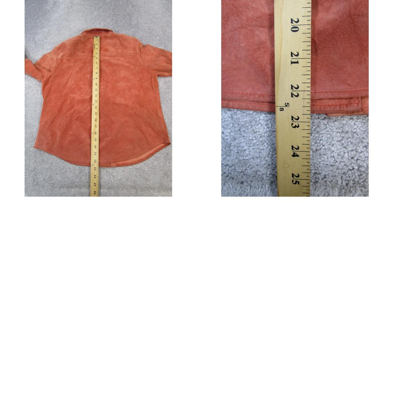 Women's Leather Jacket - Orange - M – Pendleton J… - image 8