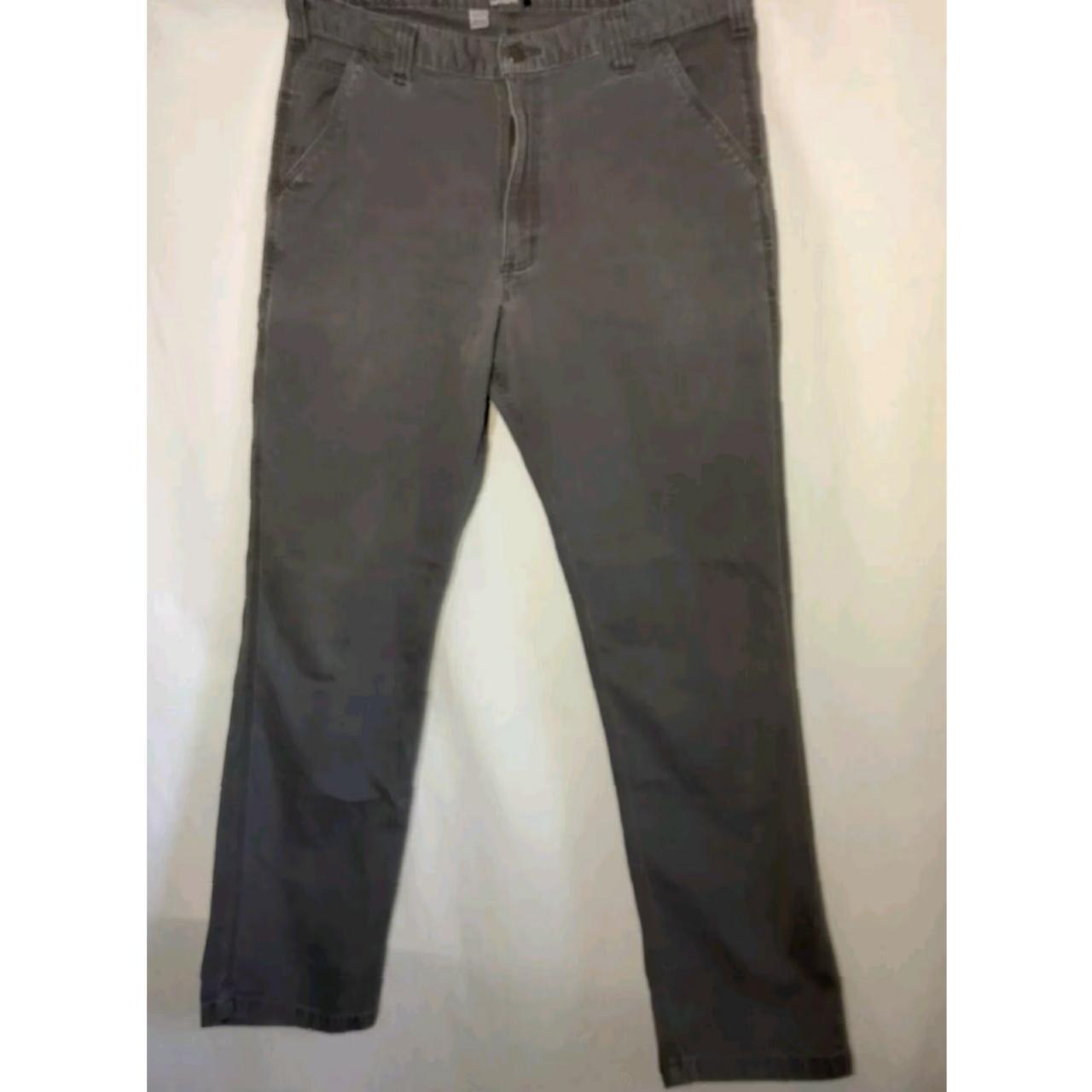 Vintage Men's Straight leg Pants - Black - 38" – … - image 2