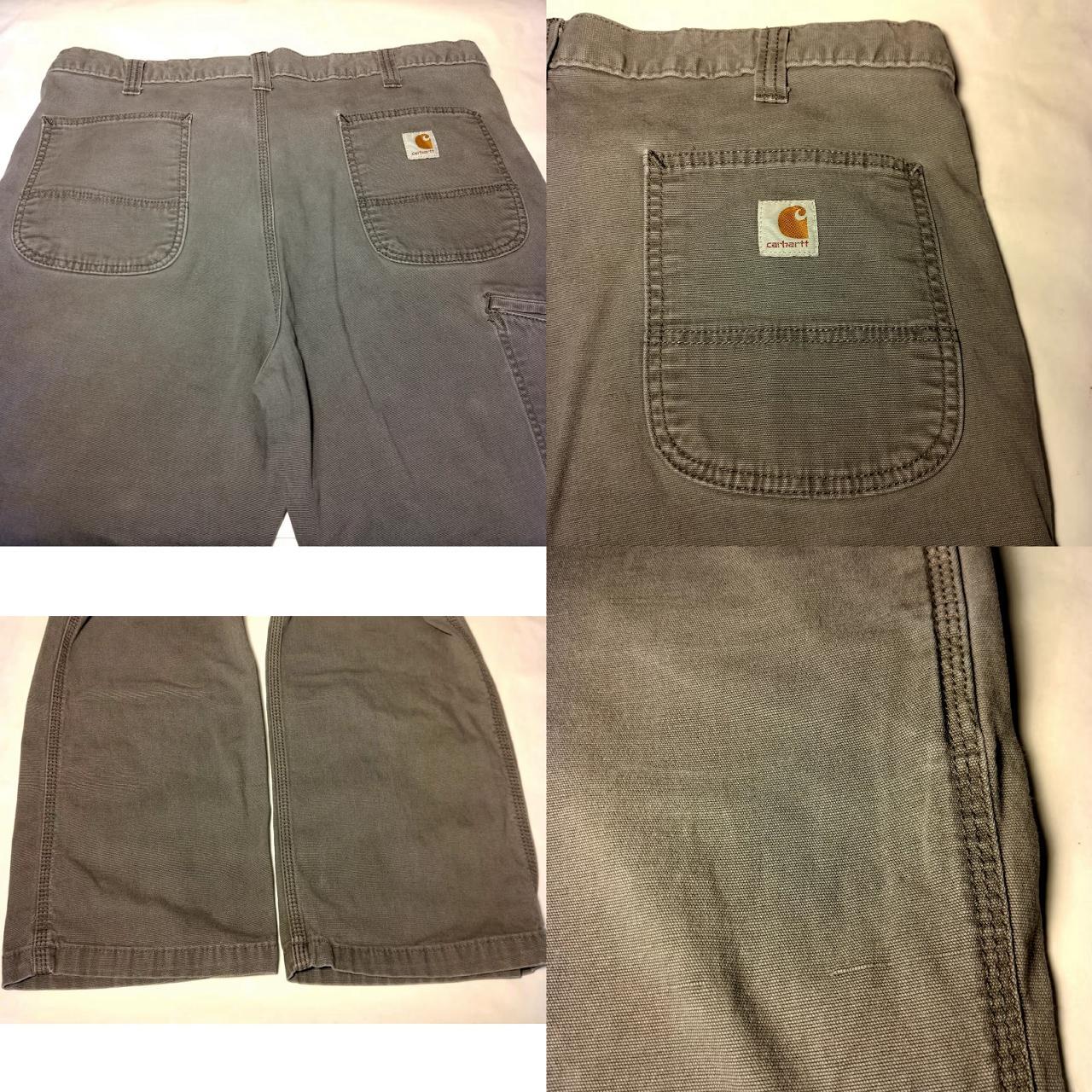 Vintage Men's Straight leg Pants - Black - 38" – … - image 8