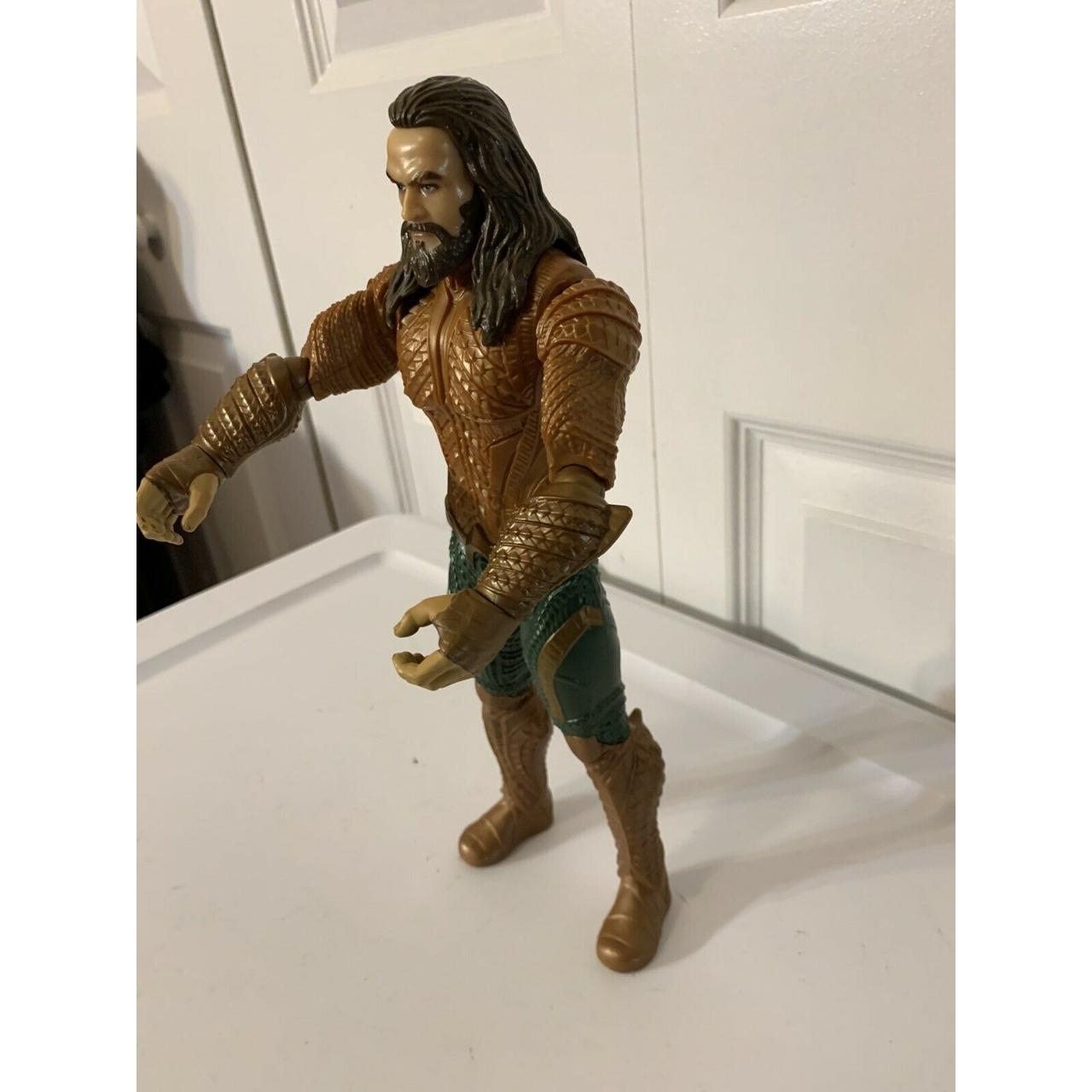 DC Justice League True-Moves Series Aquaman Figure... - Depop