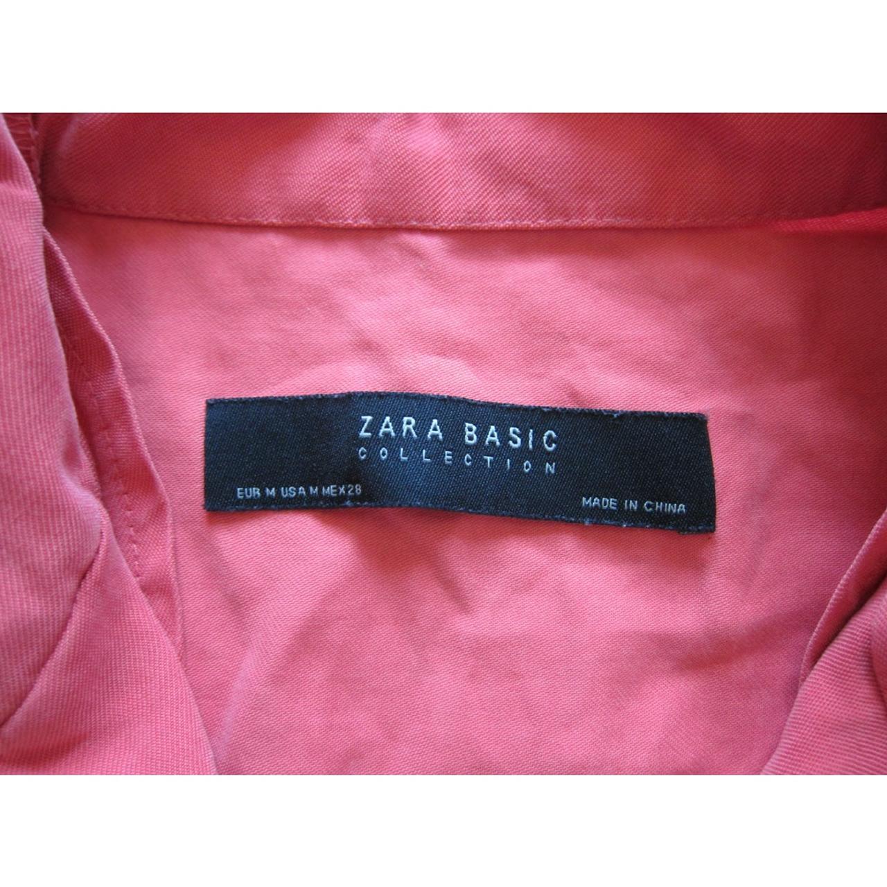 Women's Polyester Jacket - Pink - M – Zara Basic … - image 2