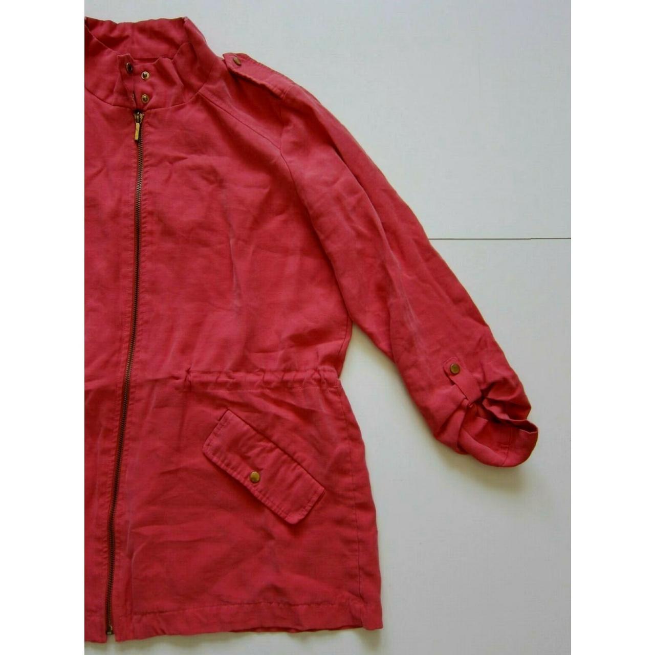Women's Polyester Jacket - Pink - M – Zara Basic … - image 4