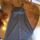 Athleta women's black and navy dress