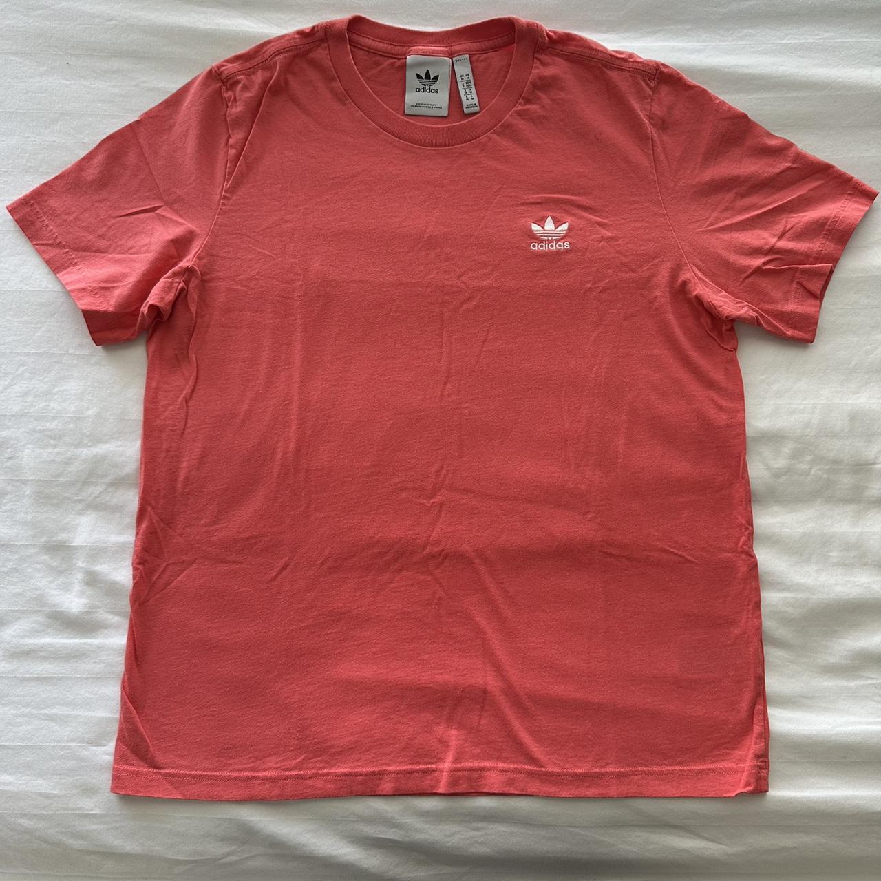 Salmon adidas t shirt hotsell