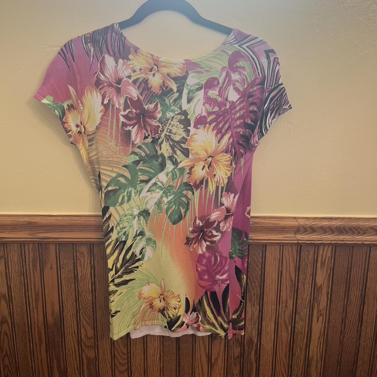 Cache Women's Blouse - Multi/Pink - S – Caché y2k… - image 3