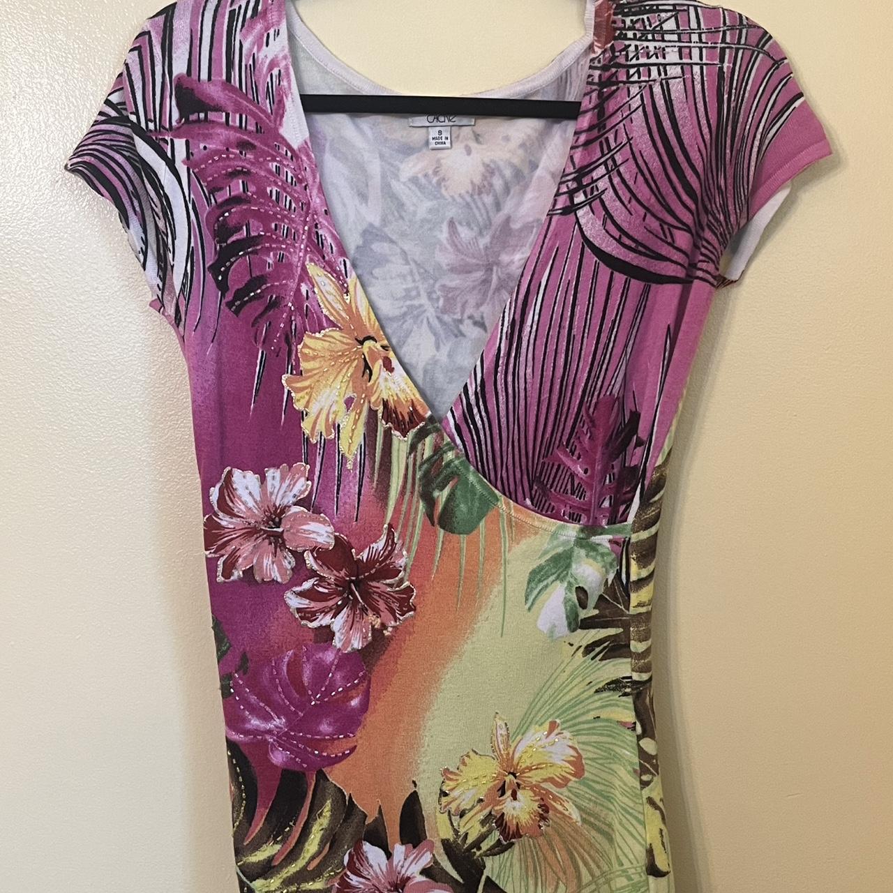 Cache Women's Blouse - Multi/Pink - S – Caché y2k… - image 1