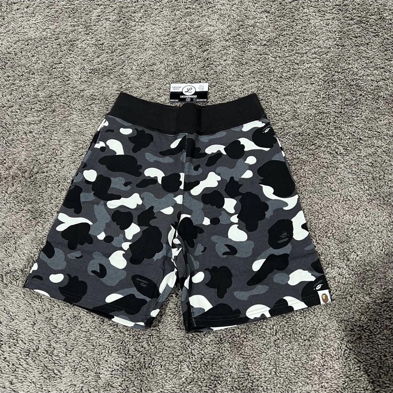 Bape camo fashion sweat shorts