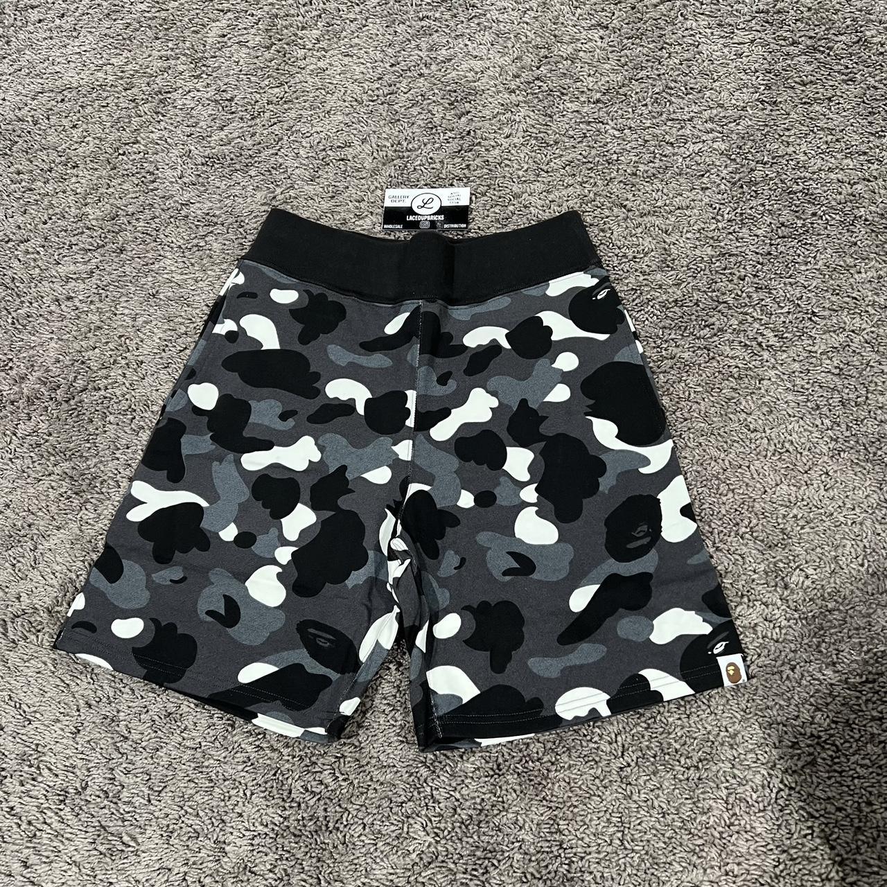 Bathing Ape 2024 glow in dark camo Shorts