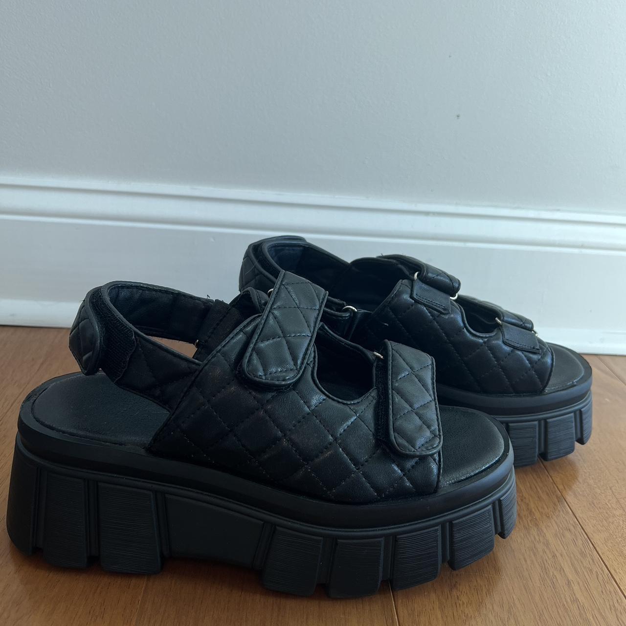 nasty gal white platform sneakers