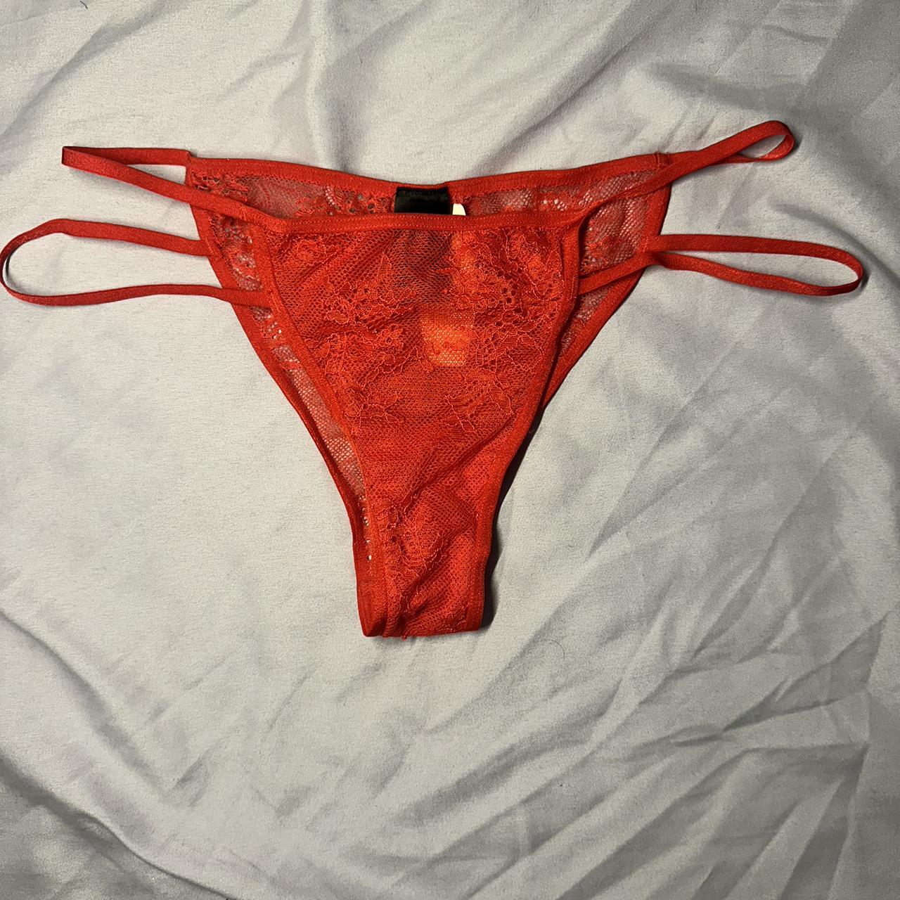 CUSTOM NAME hand embroidered underwear 🍒🪡 Indicate - Depop