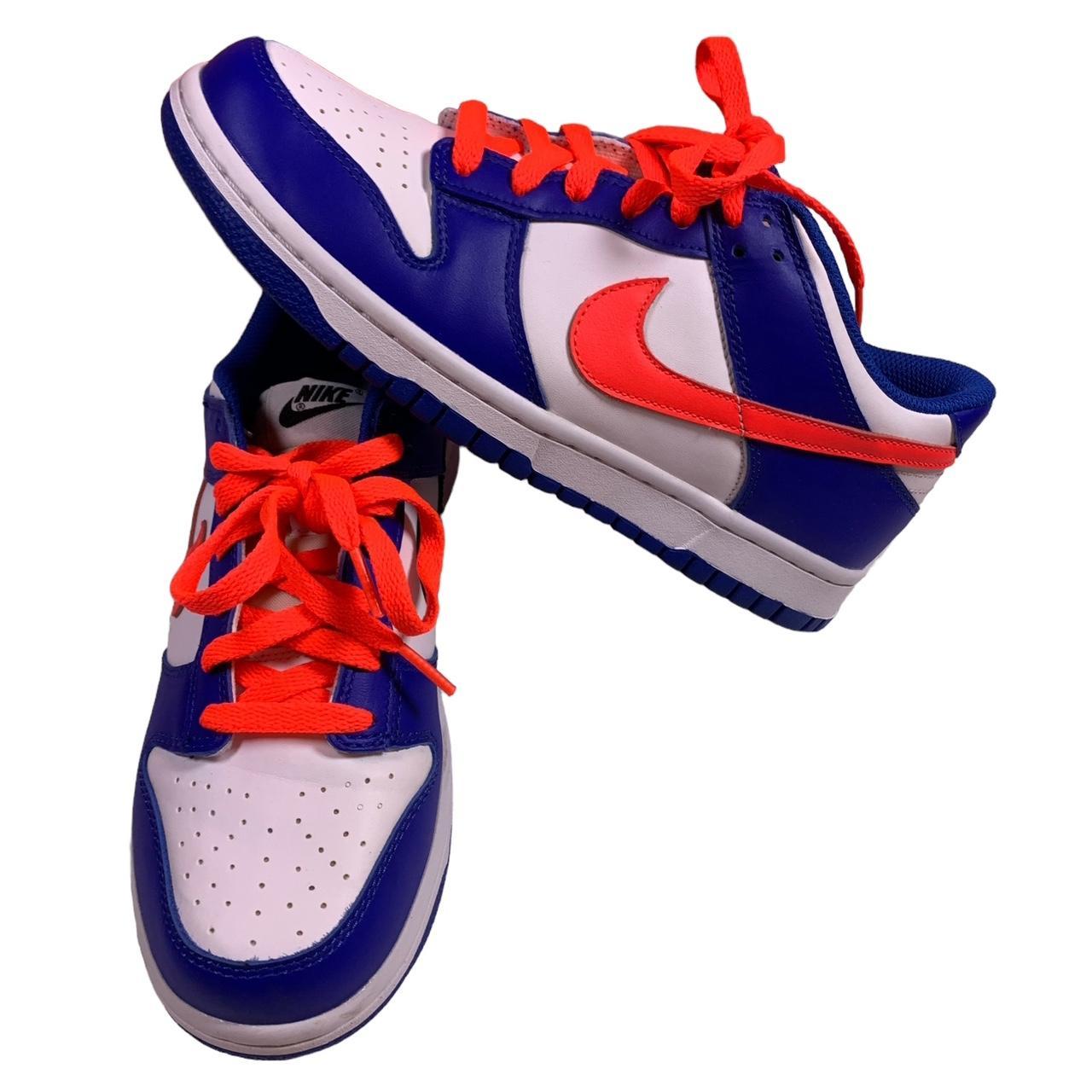 nike dunk low gs royal crimson