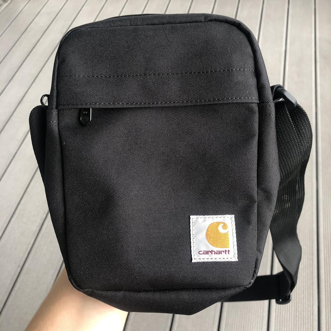 Carhartt Jake Shoulder Pouch, black used once, Depop
