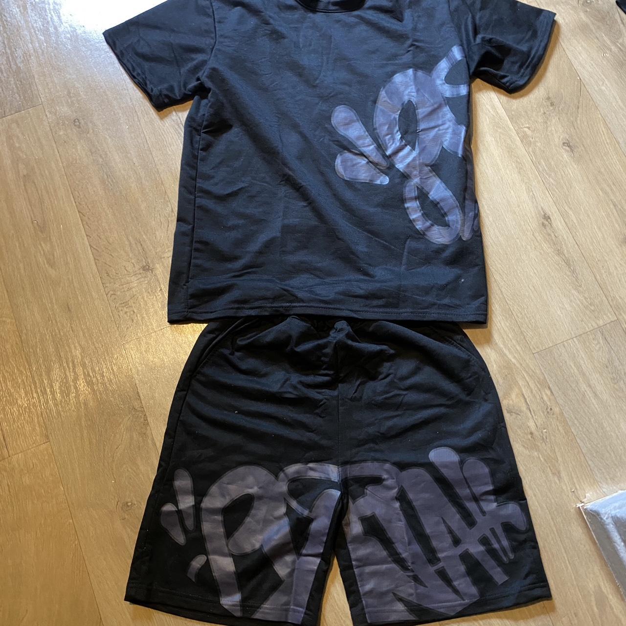 SYNA WORLD SHORT SET- Triple Black Size: Medium | Depop
