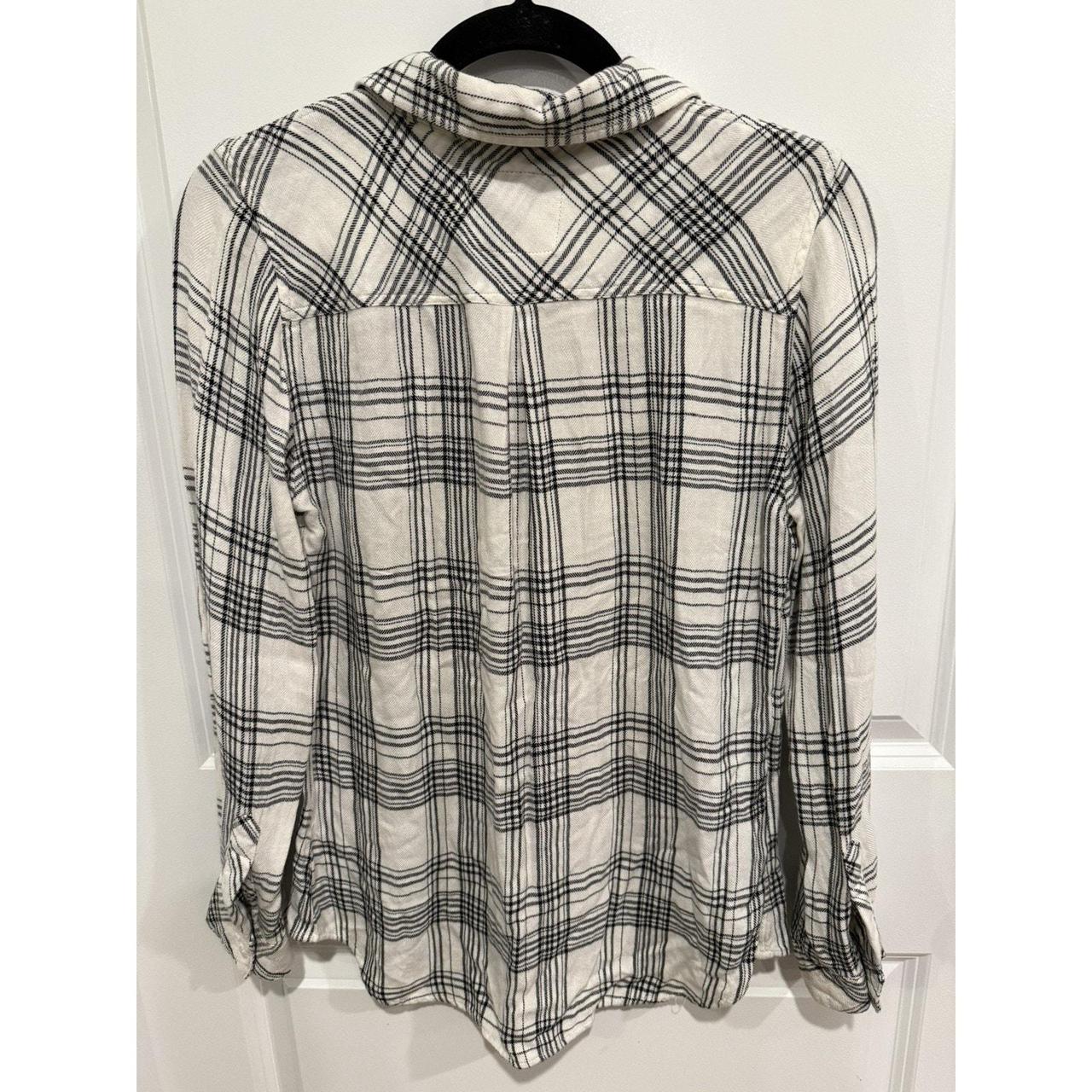 Rails Women's Blouse - White/Black - S – The Rail… - image 6