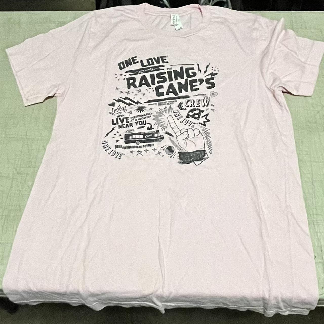 Light pink canes crew member shirt Size M unisex No... Depop