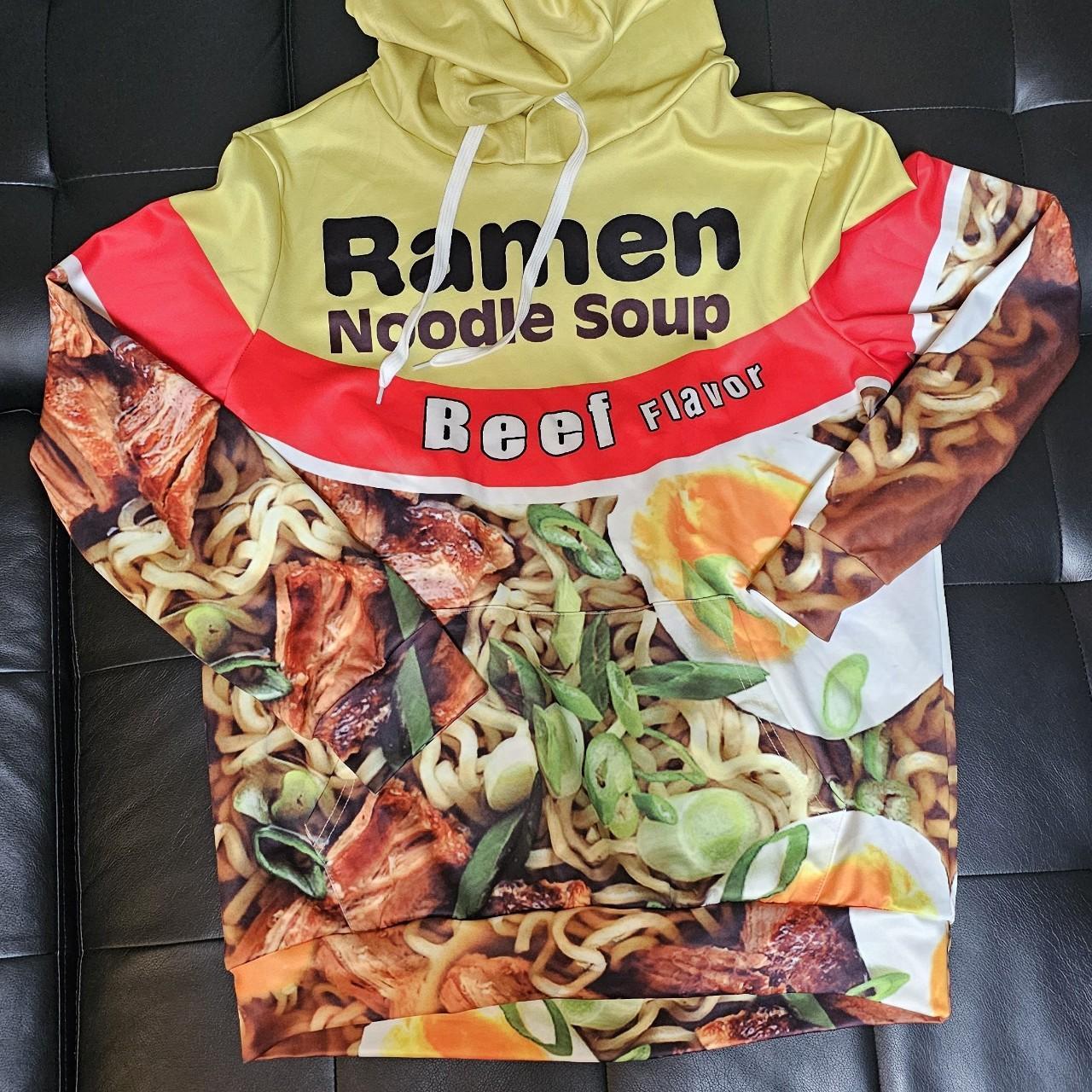 Beef flavored ramen hoodie hotsell