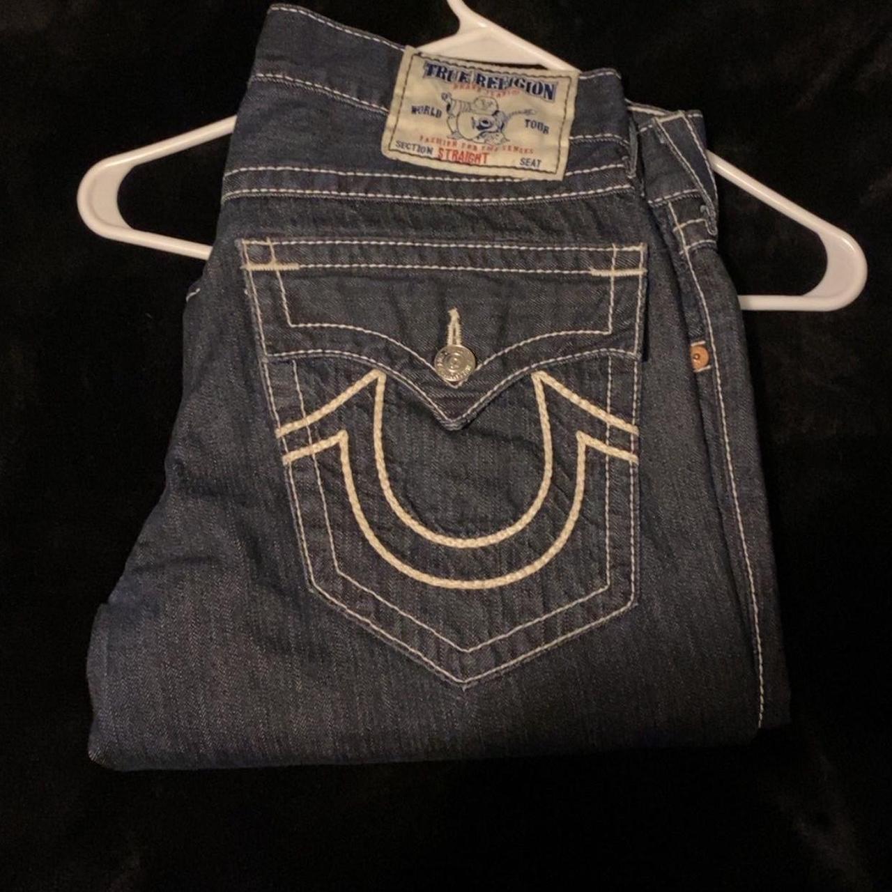 Rope Stitch True Religion Jeans NOT ACTUAL PRICE... - Depop