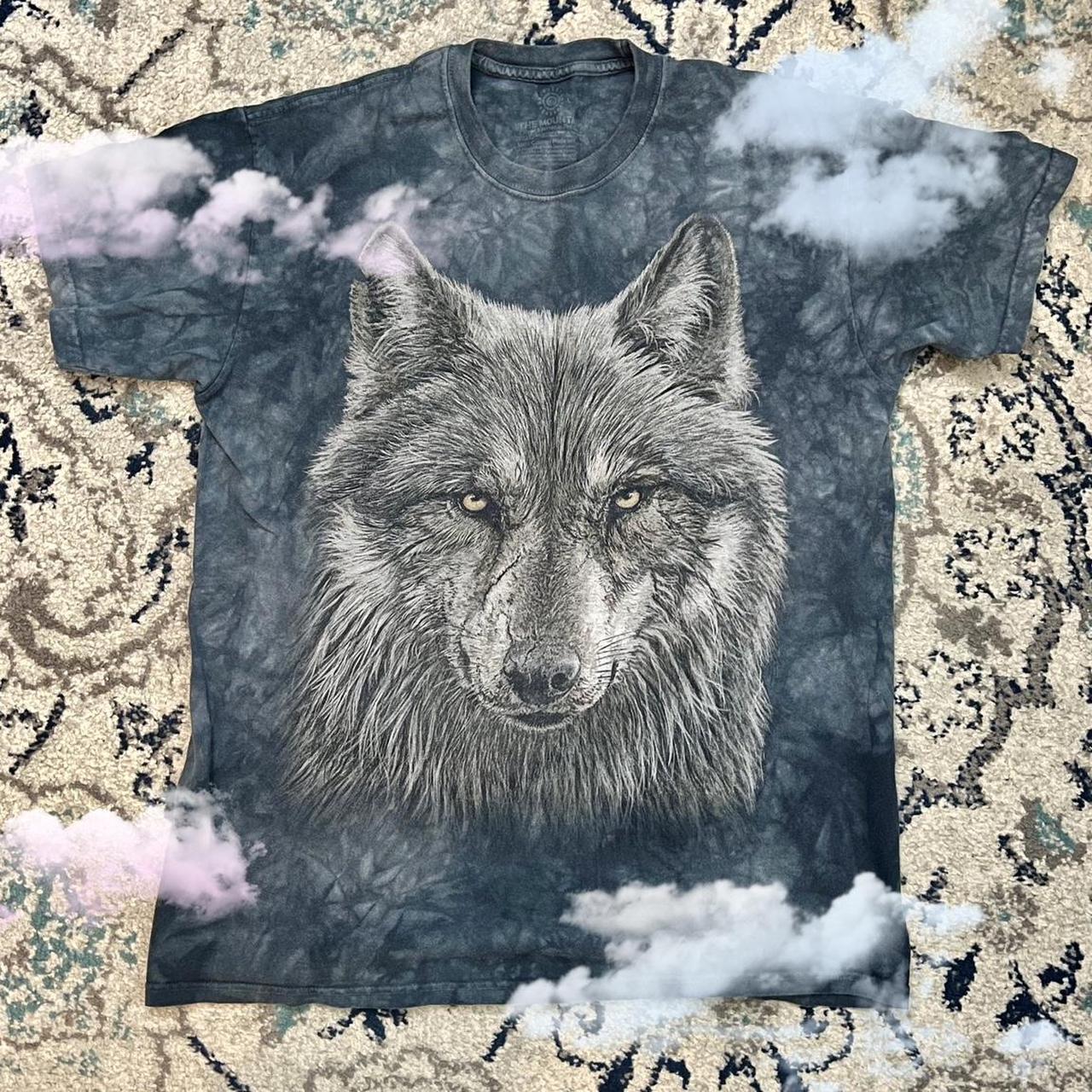 トップス CHALLENGER TIE DYE WOLF LOGO L/S TEE CHALLENGER [チャレンジャー] TIE DYE WOLF LOGO L/S TEE