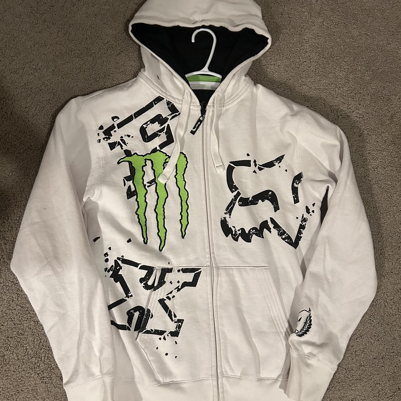 White monster hoodie sale