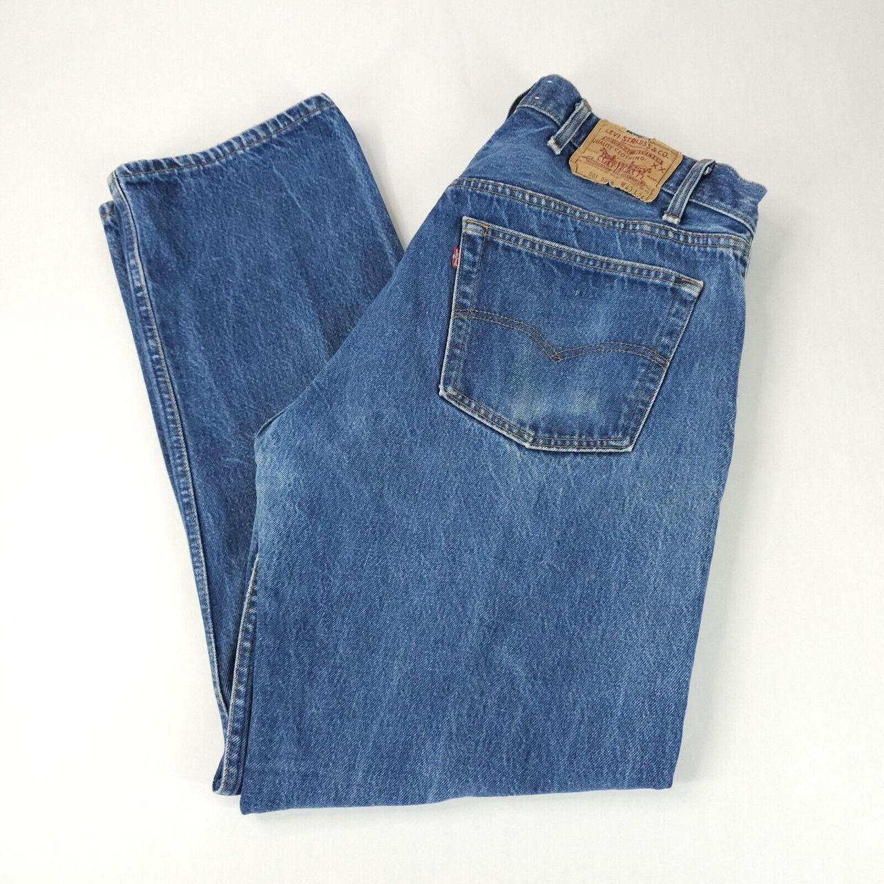 Vintage Levis 501 Jean Pants Mens 40x34 STF Denim. Depop