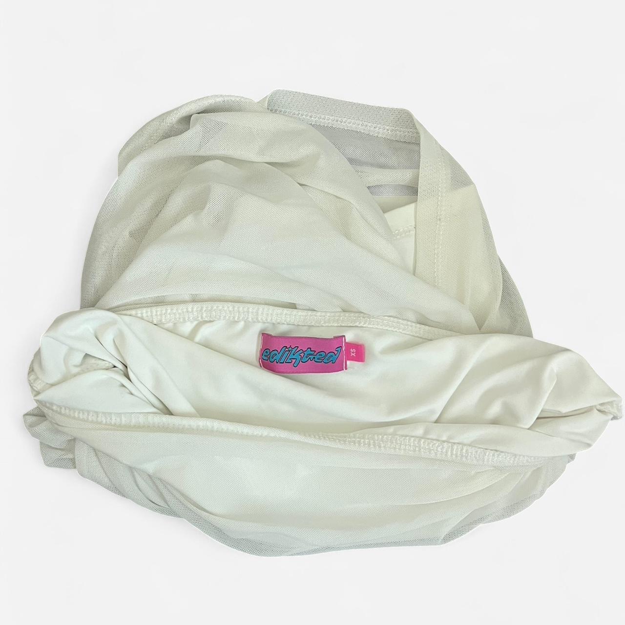 Edikted Women's Skirt - White - XS – Edikted Mini… - image 3