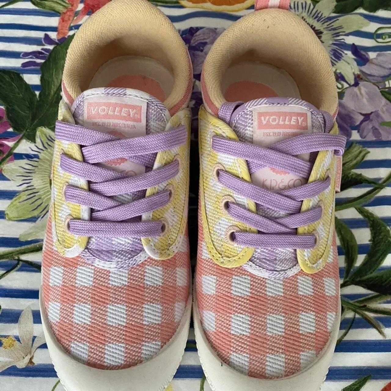 Brand New Volley x Kip & Co Gingham Size 7 Sneakers... Depop