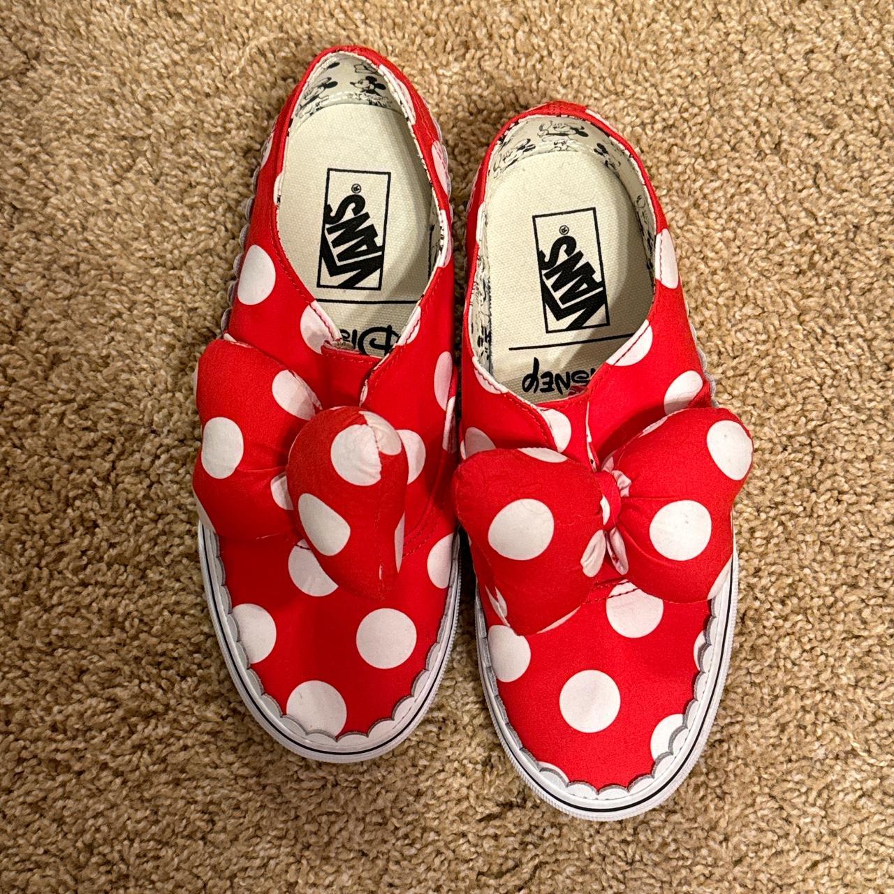 Minnie mouse store vans size 8