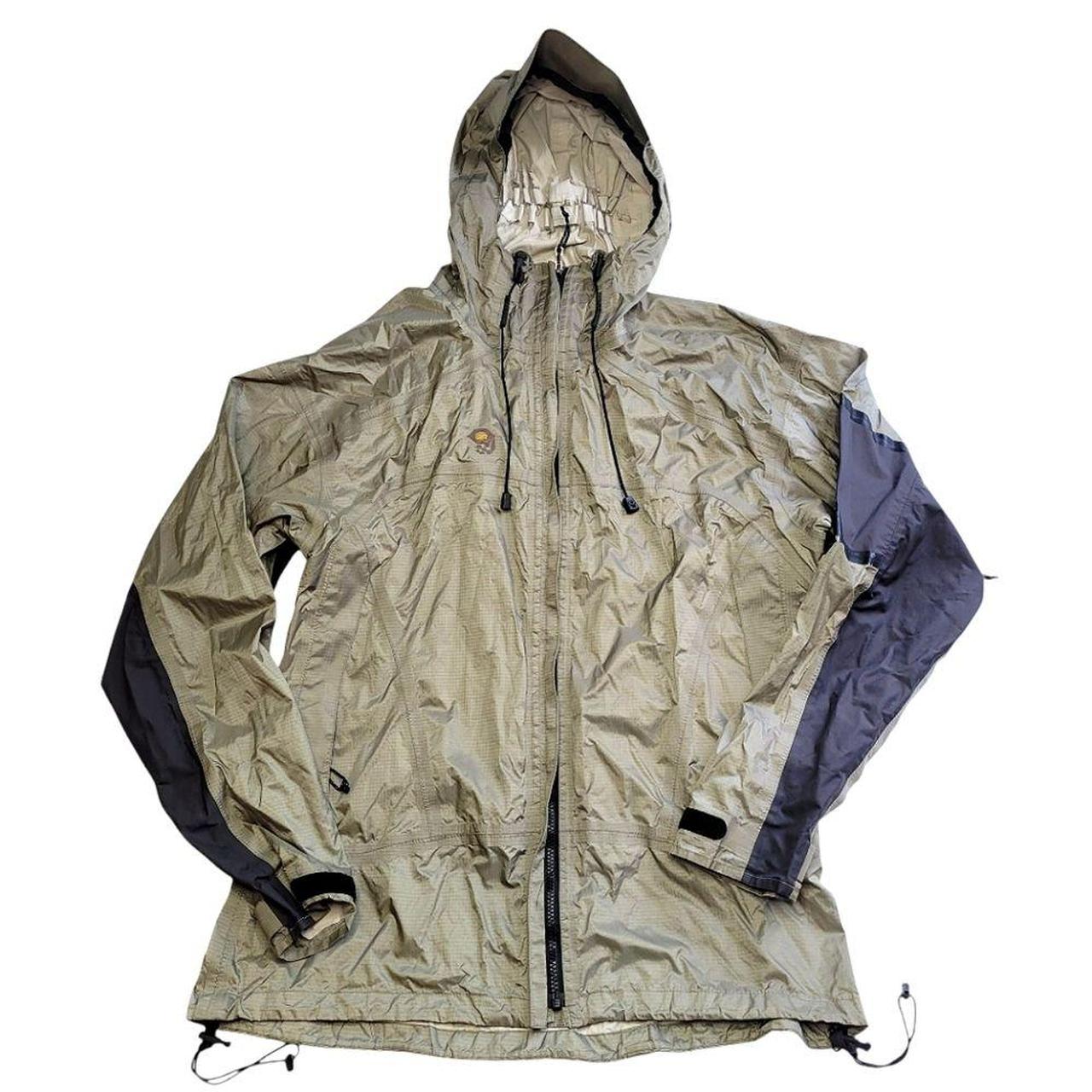 Mountain Hardwear Women's Windbreaker Jacket Green/Black 14