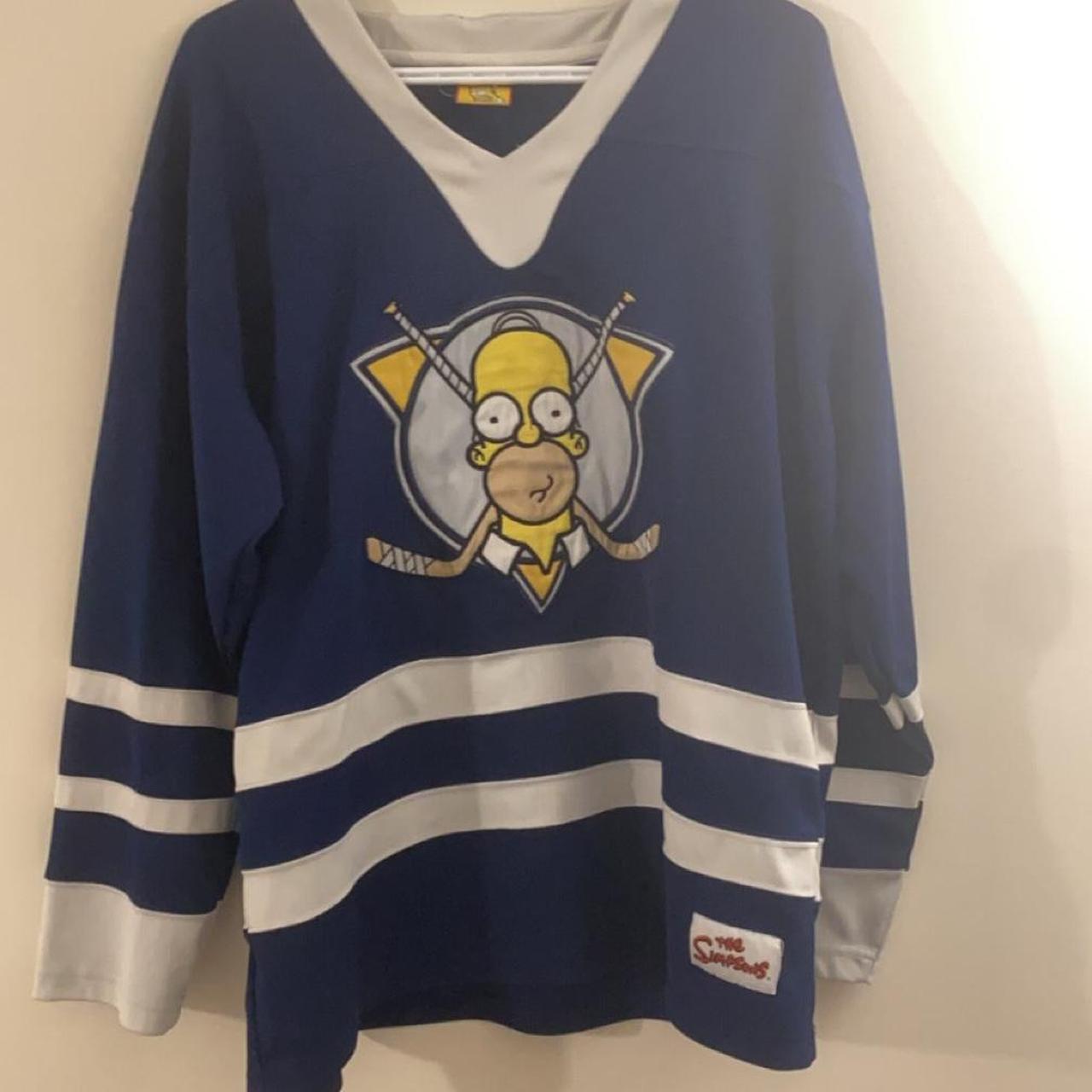 The Simpsons Hockey Jersey SHIPPING IS ONLY FOR US. Depop