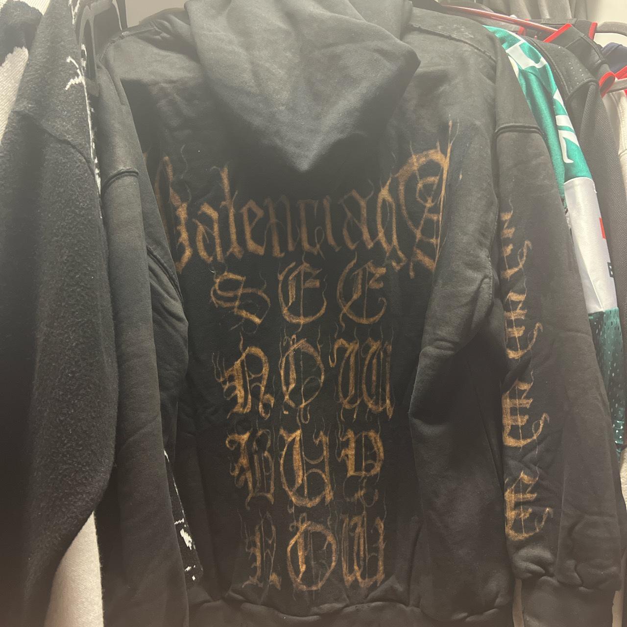 BALENCIAGA HEAVY METAL ZIP-UP Authentic this was... - Depop