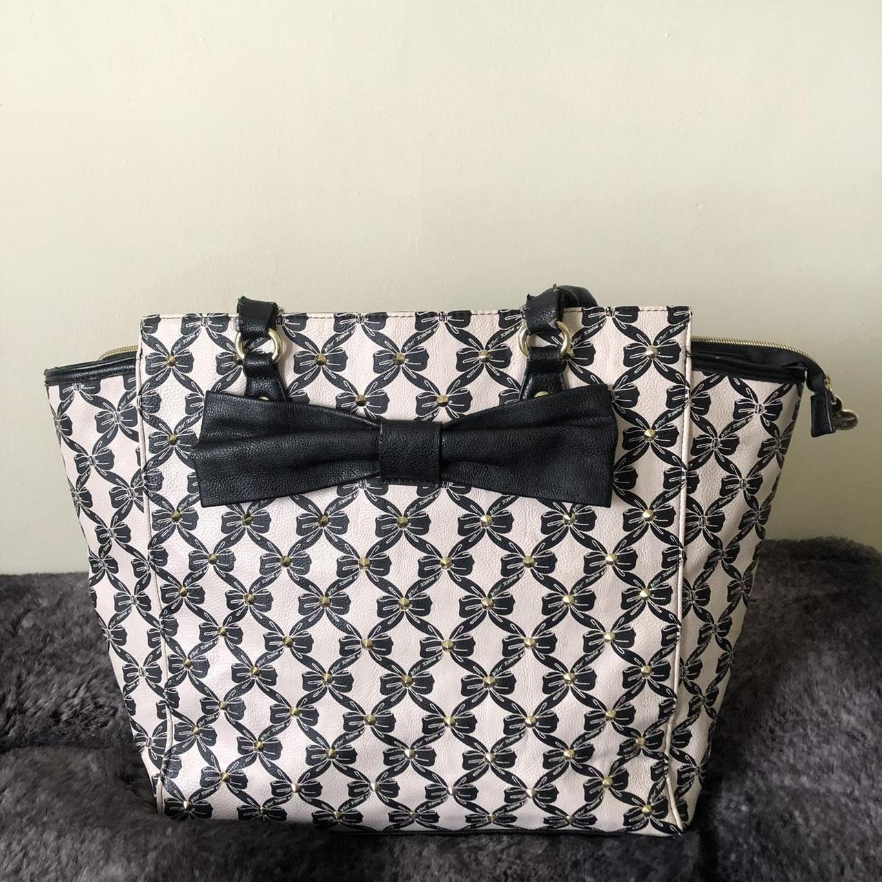 Large Betsey Johnson tote style purse. Super cute Depop