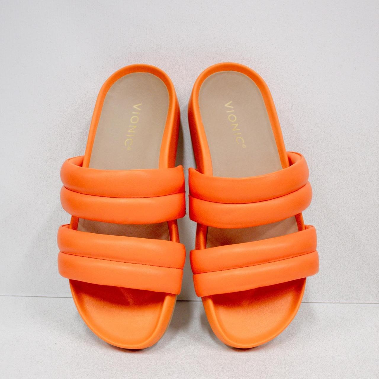 Vionic Women's Slides - Orange - US 7.5 – VIONIC … - image 3