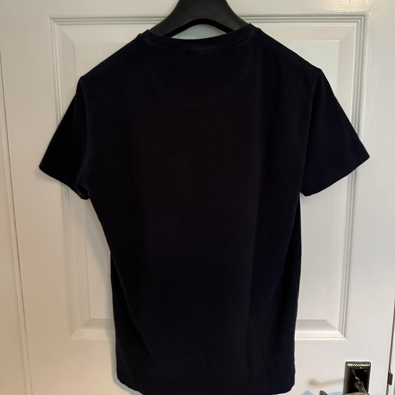 Emporio Armani Navy T-Shirt - Medium size, but... - Depop