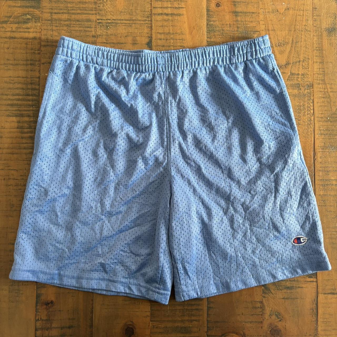 Light blue champion shorts hotsell