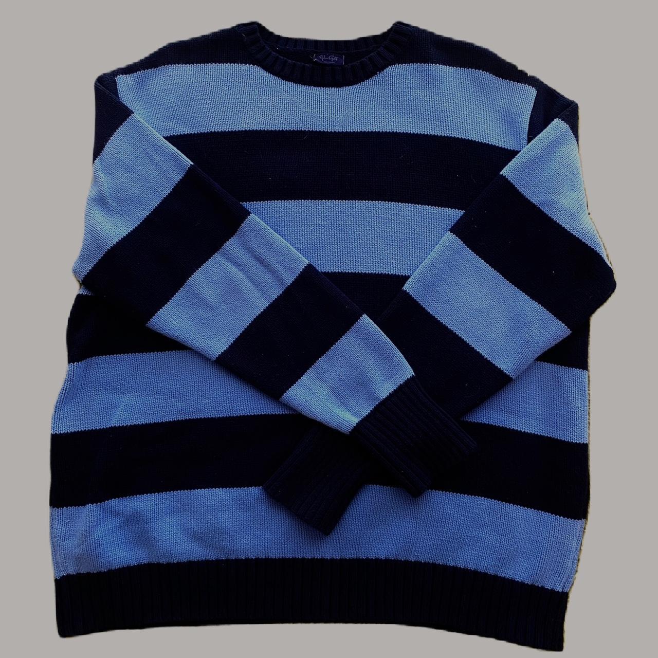 Brandy Melville Light & Dark Blue Sweater ! 💙 • Worn... Depop