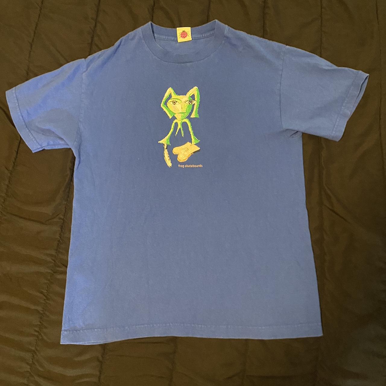 frog skateboards shirt size medium #polar #dime... - Depop