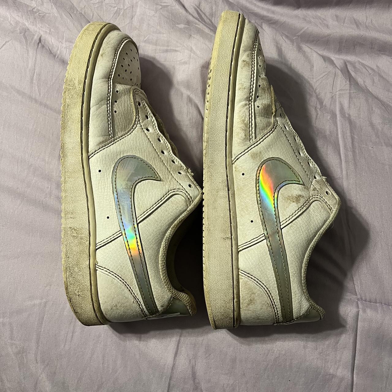 nike air forces holographic