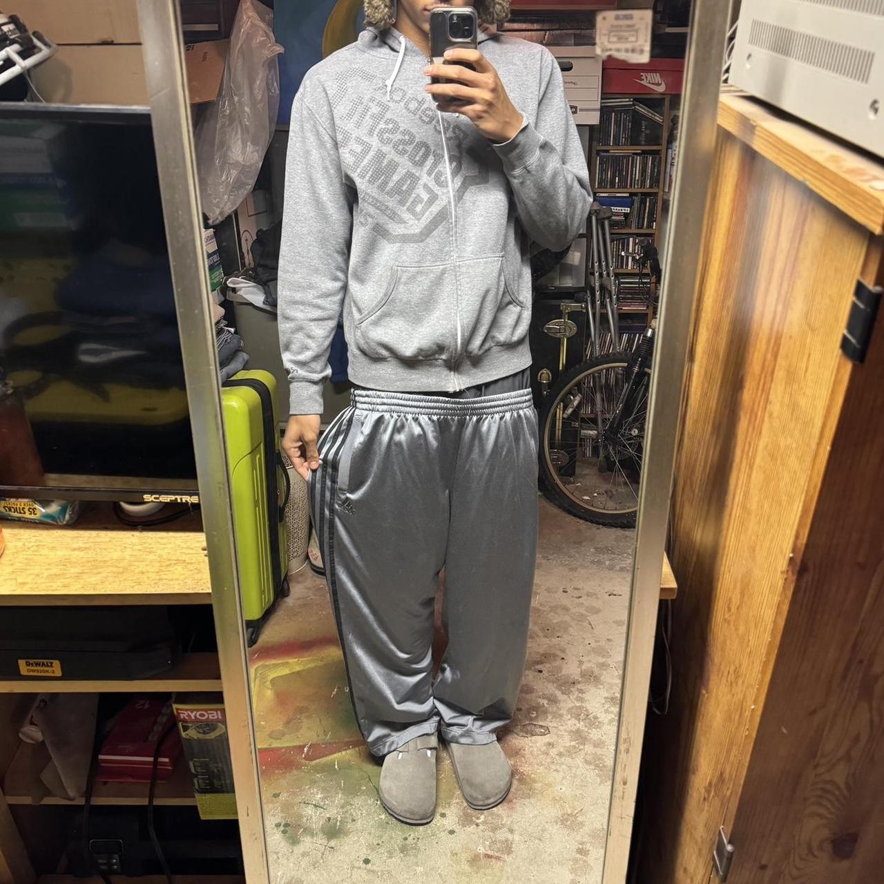 パンツ 90s adidas buggy wide track pants y2k XL 90s Baggy Adidas Track Pants
