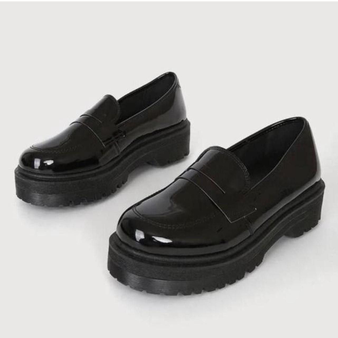 These black Flatform Loafers are giving us major... - Depop