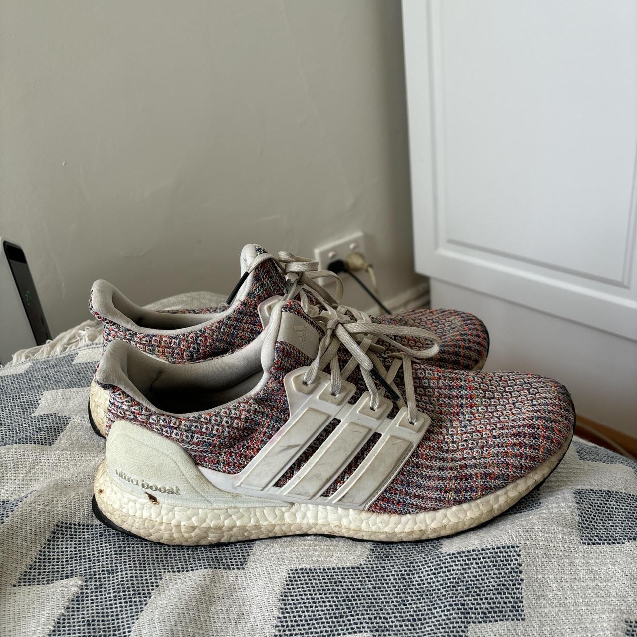 multicoloured trainers