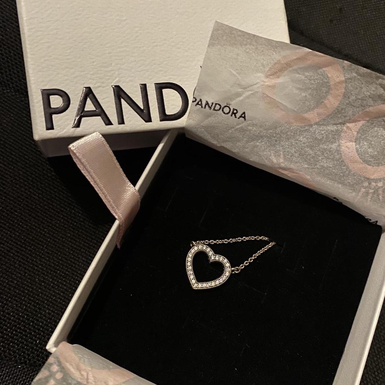 Pandora necklace for sell Dm if interested Read... Depop