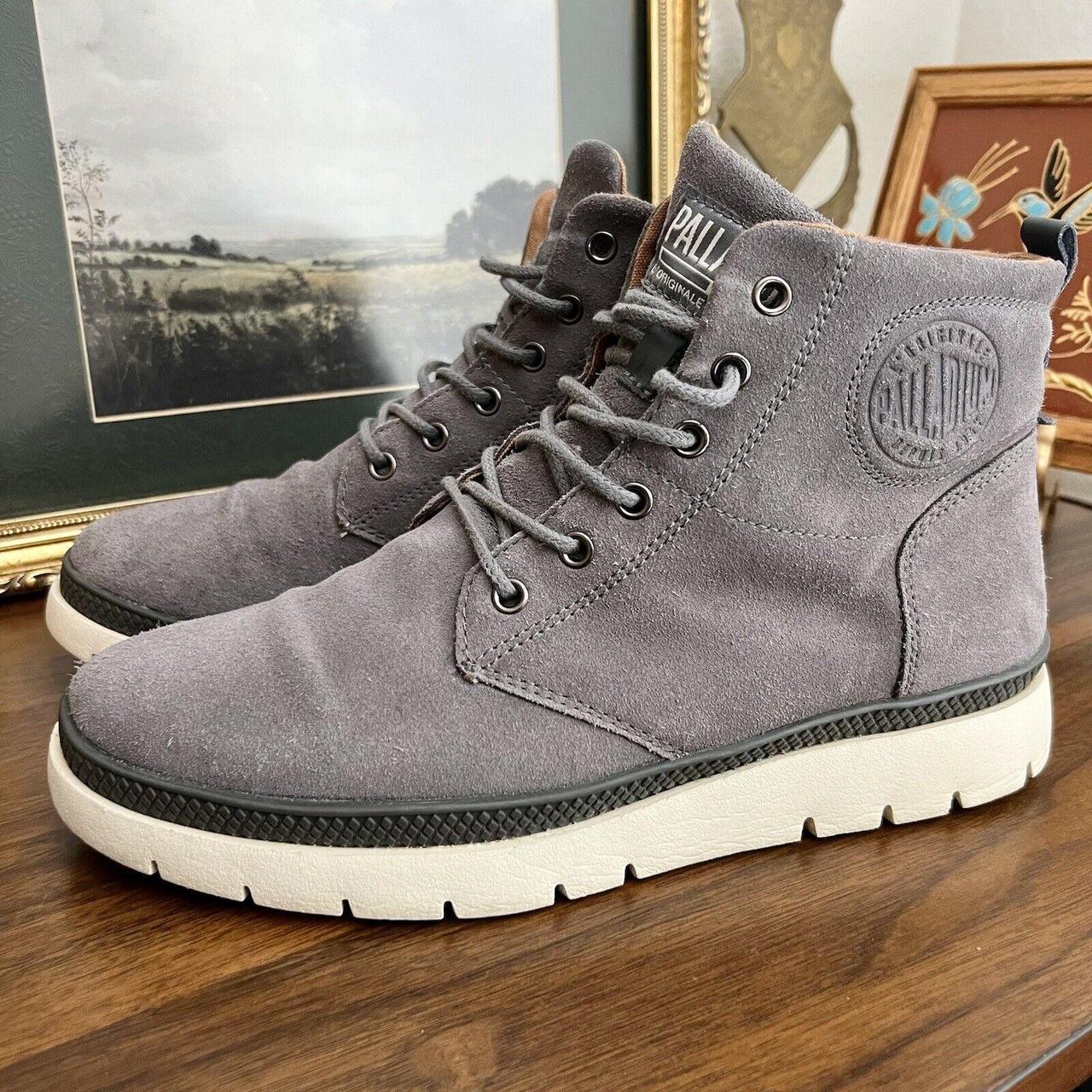 palladium suede boots