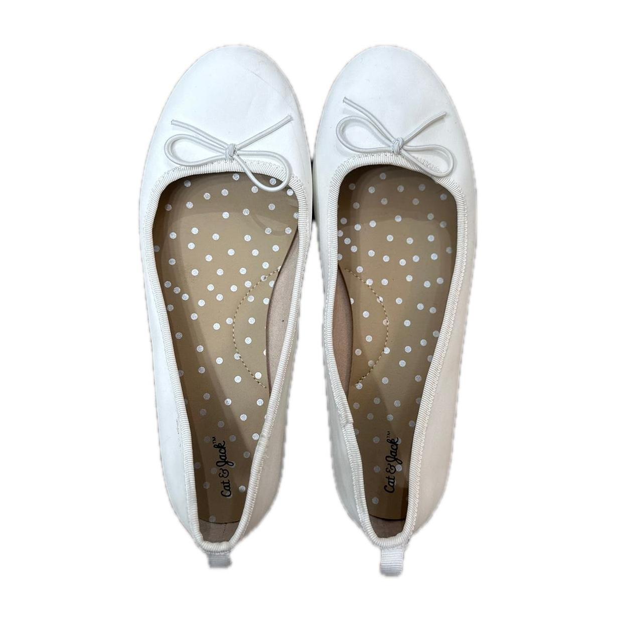 Cat and Jack ballet flats Size 5 youth (fits size 7... Depop
