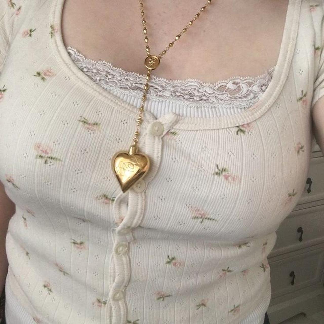 Amazon.com: Lana Del Rey Necklace Heart With Spoon