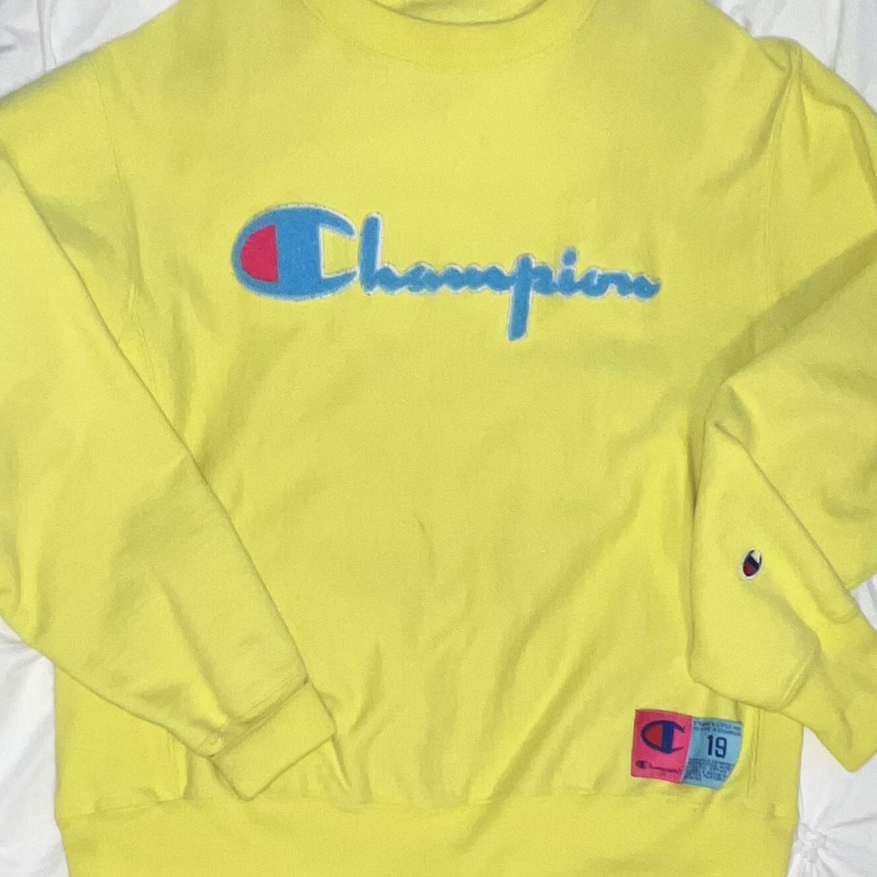 Cotton candy champion sweatshirt sale