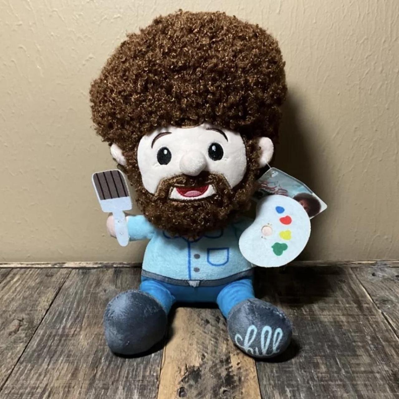 Bob ross stuffed animal on sale