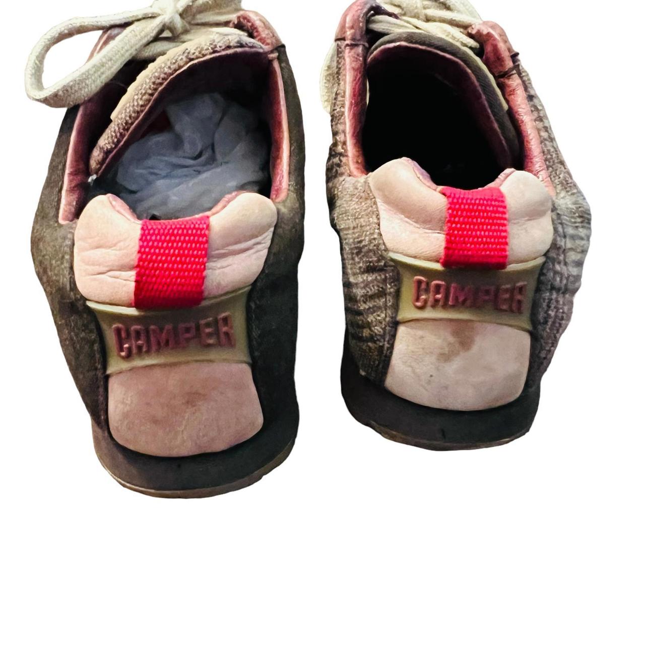 Camper Twins mismatched sneakers Size 38 (7.5) brown... Depop