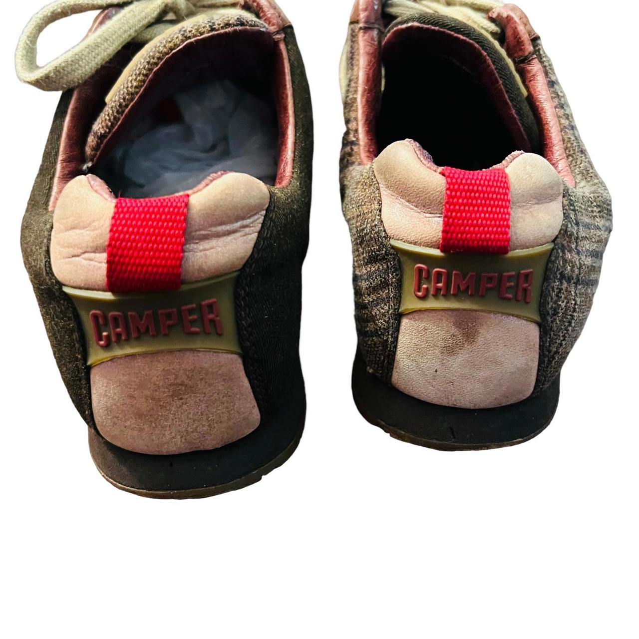 Camper Twins mismatched sneakers Size 38 (7.5) brown... Depop